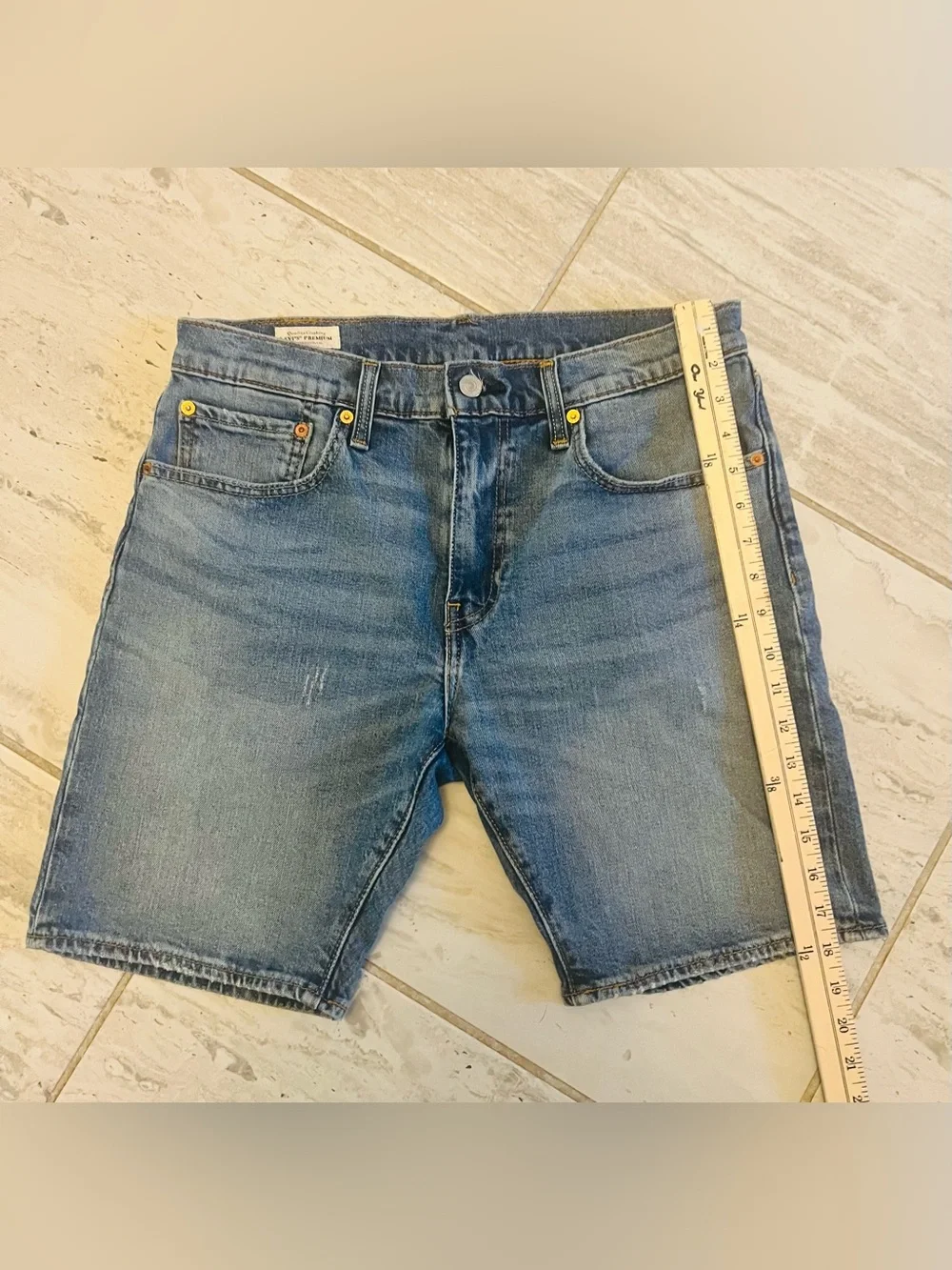 Levi’s Premium 412 Men’s Denim Shorts W32 Blue